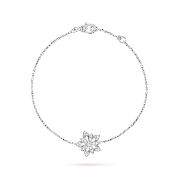 18K Lotus Openwork Bracelet