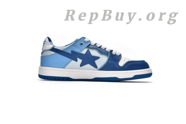 A Bathing Ape Bape SK8 Sta ABC Camo Blue 1G70-109-0026 - 图片 3