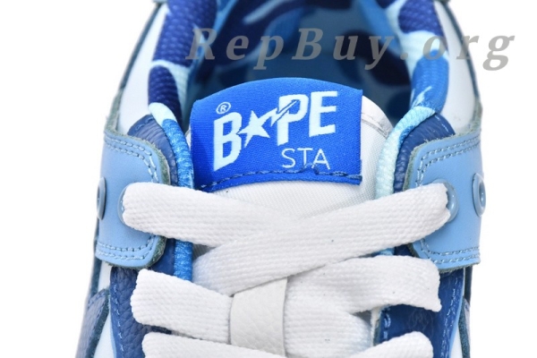 A Bathing Ape Bape SK8 Sta ABC Camo Blue 1G70-109-0026 - 图片 8