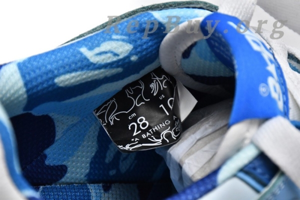 A Bathing Ape Bape SK8 Sta ABC Camo Blue 1G70-109-0026 - 图片 14