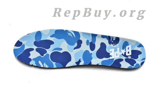 A Bathing Ape Bape SK8 Sta ABC Camo Blue 1G70-109-0026 - 图片 15