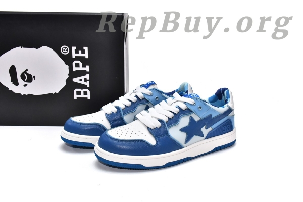 A Bathing Ape Bape SK8 Sta ABC Camo Blue 1G70-109-0026 - 图片 19
