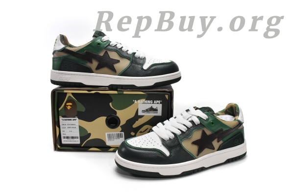 A Bathing Ape Bape SK8 Sta ABC Camo Green (2022) - 图片 4