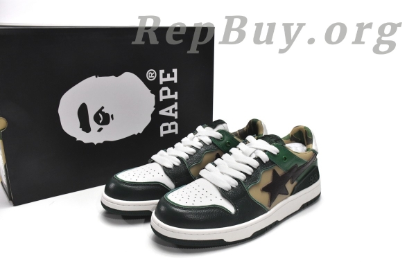 A Bathing Ape Bape SK8 Sta ABC Camo Green (2022) - 图片 3