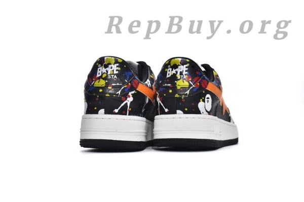 A Bathing Ape Bape Sk8 Sta Low 1G70-109-0006 - 图片 4