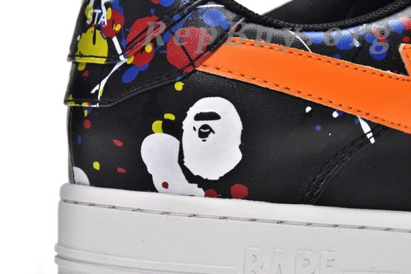 A Bathing Ape Bape Sk8 Sta Low 1G70-109-0006 - 图片 14