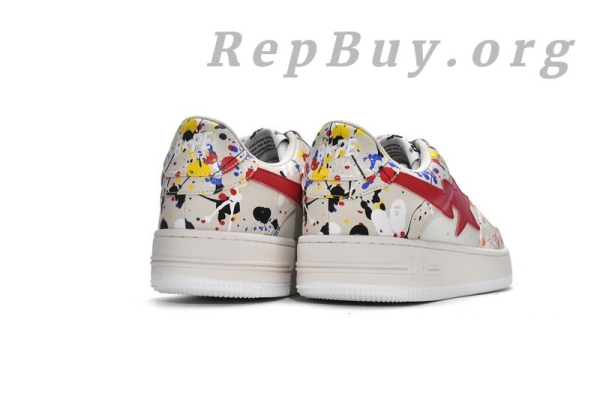 A Bathing Ape Bape Sk8 Sta Low 1G70-109-0007 - 图片 4
