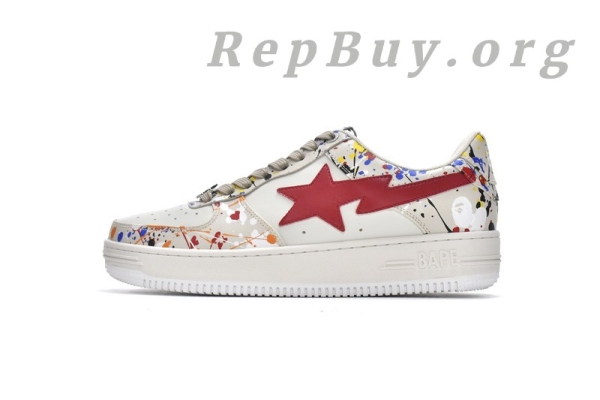 A Bathing Ape Bape Sk8 Sta Low 1G70-109-0007 - 图片 2