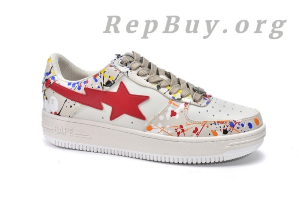 A Bathing Ape Bape Sk8 Sta Low 1G70-109-0007 - 图片 10