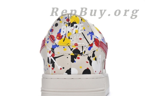 A Bathing Ape Bape Sk8 Sta Low 1G70-109-0007 - 图片 13