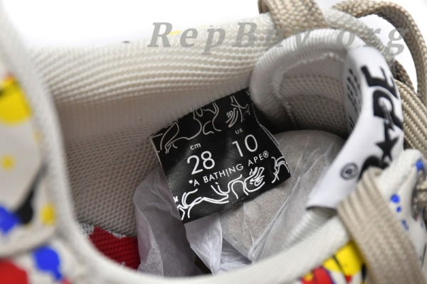 A Bathing Ape Bape Sk8 Sta Low 1G70-109-0007 - 图片 14