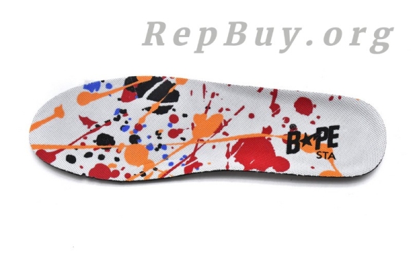 A Bathing Ape Bape Sk8 Sta Low 1G70-109-0007 - 图片 15