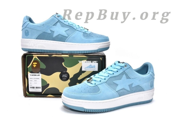 A Bathing Ape Bape Sk8 Sta Low 1G70-109-0008 - 图片 18