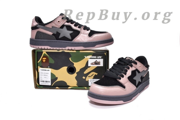 A Bathing Ape Bape Sk8 Sta Low 1G70-109-0011 - 图片 8