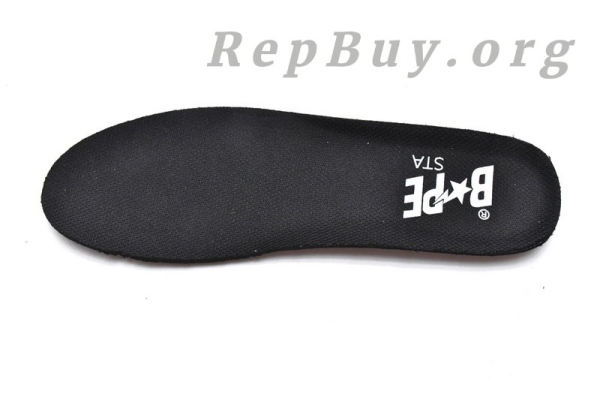 A Bathing Ape Bape Sk8 Sta Low Black And White 1G70-109-0011 - 图片 15