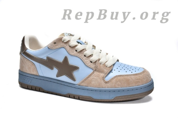 A Bathing Ape Bape Sk8 Sta Low 1G70-109-0013 - 图片 9