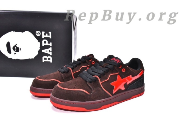 A Bathing Ape Bape Sk8 Sta Low 1G70-109-0014 - 图片 14