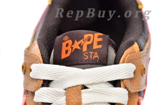 A Bathing Ape Bape Sk8 Sta Low 1G70-109-0016 - 图片 7