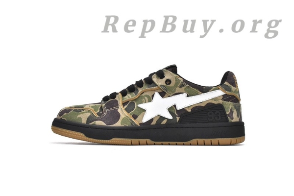 A Bathing Ape Bape Sk8 Sta Low 1G70-109-0017 - 图片 2