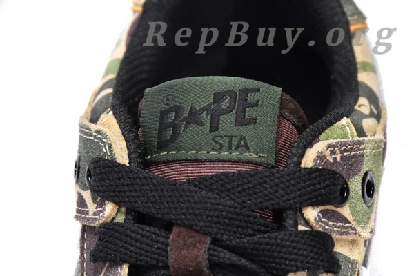 A Bathing Ape Bape Sk8 Sta Low 1G70-109-0017 - 图片 6