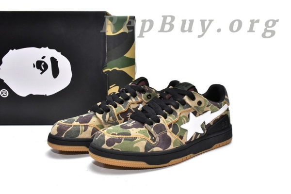 A Bathing Ape Bape Sk8 Sta Low 1G70-109-0017 - 图片 19