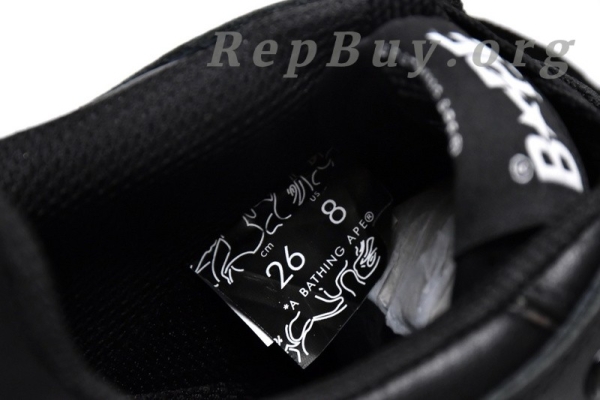 A Bathing Ape Bape Sk8 Sta Low 1G70-109-0018 - 图片 8