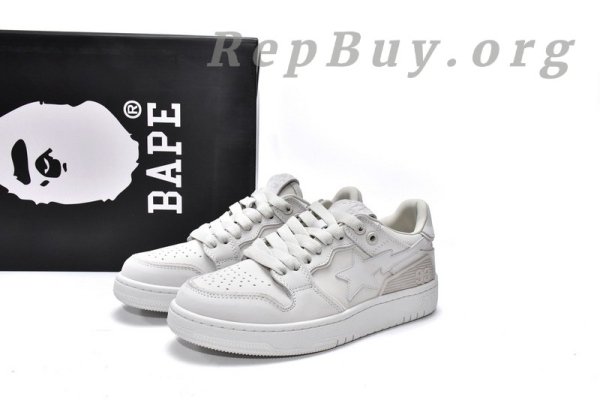 A Bathing Ape Bape Sk8 Sta Low 1G70-109-0019 - 图片 19