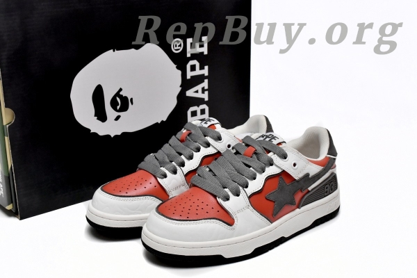 A Bathing Ape Bape Sk8 Sta Low 1G70-109-0020 - 图片 13