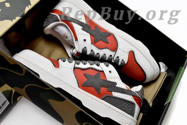 A Bathing Ape Bape Sk8 Sta Low 1G70-109-0020 - 图片 14