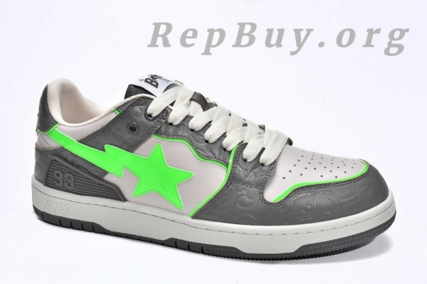 A Bathing Ape Bape Sk8 Sta Low 1G70-109-0021 - Image 10