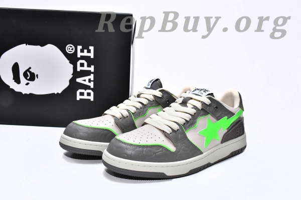 A Bathing Ape Bape Sk8 Sta Low 1G70-109-0021 - Image 19