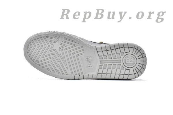 A Bathing Ape Bape Sk8 Sta Low 1G70-109-0022 - 图片 5