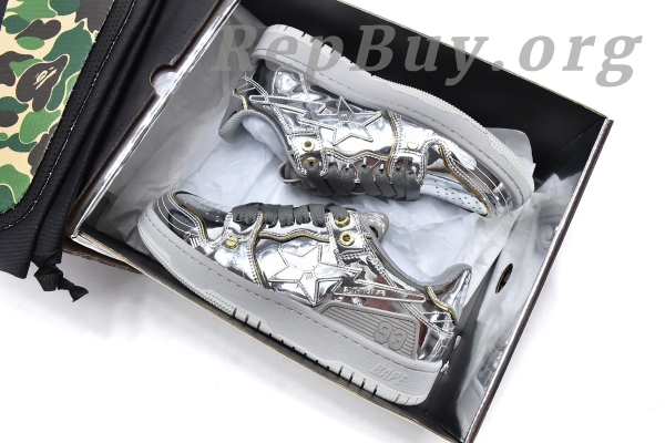 A Bathing Ape Bape Sk8 Sta Low 1G70-109-0022 - 图片 20