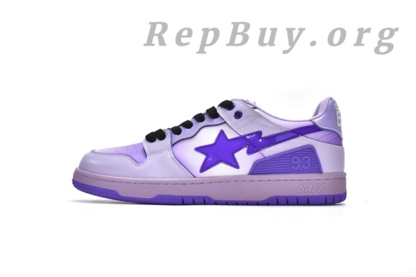 A Bathing Ape Bape Sk8 Sta Low 1G70-109-0023 - 图片 2