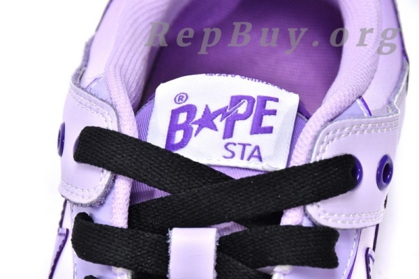 A Bathing Ape Bape Sk8 Sta Low 1G70-109-0023 - 图片 8