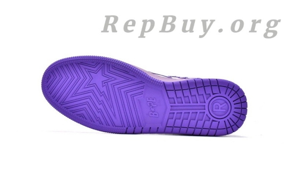 A Bathing Ape Bape Sk8 Sta Low 1G70-109-0023 - 图片 5