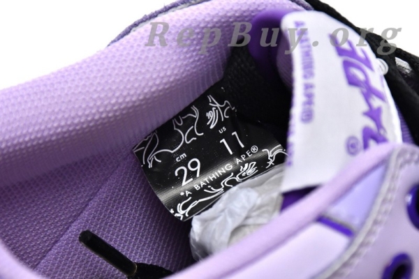 A Bathing Ape Bape Sk8 Sta Low 1G70-109-0023 - 图片 14