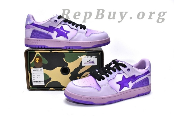 A Bathing Ape Bape Sk8 Sta Low 1G70-109-0023 - 图片 18