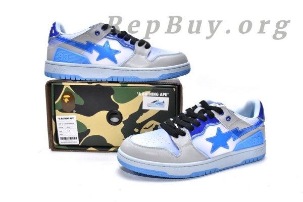 A Bathing Ape Bape Sk8 Sta Low 1G70-109-0024 - 图片 18