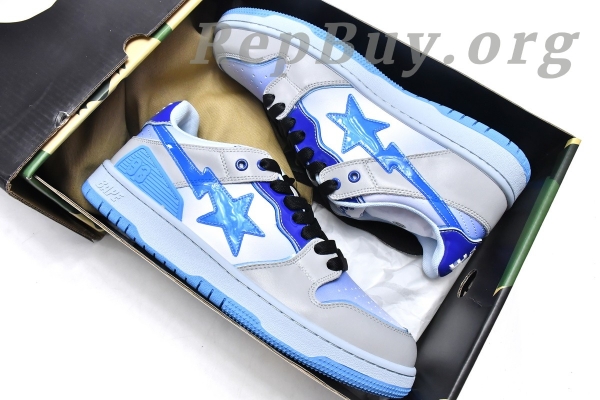 A Bathing Ape Bape Sk8 Sta Low 1G70-109-0024 - 图片 19