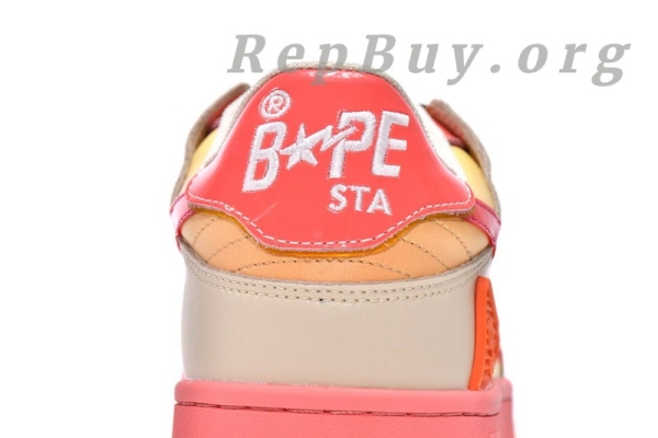 A Bathing Ape Bape Sk8 Sta Low 1G70-109-0025 - 图片 12