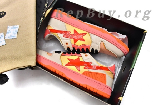 A Bathing Ape Bape Sk8 Sta Low 1G70-109-0025 - 图片 18