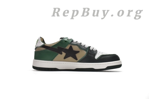 A Bathing Ape Bape Sk8 Sta Low 1G70-109-0027 - 图片 3