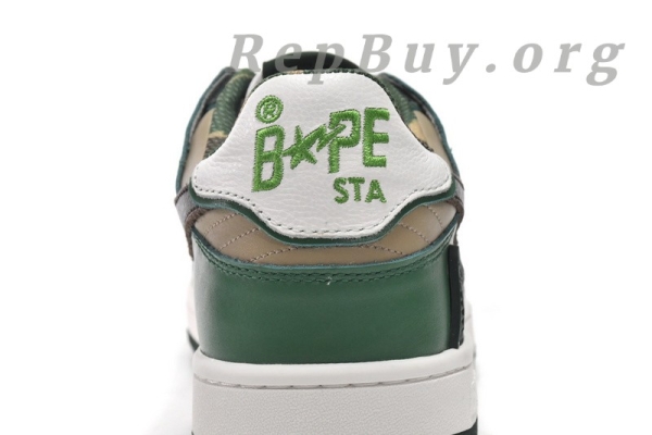 A Bathing Ape Bape Sk8 Sta Low 1G70-109-0027 - 图片 12