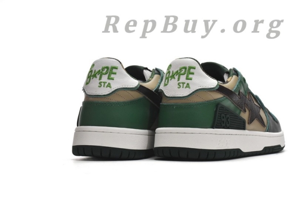 A Bathing Ape Bape Sk8 Sta Low 1G70-109-0027 - 图片 4
