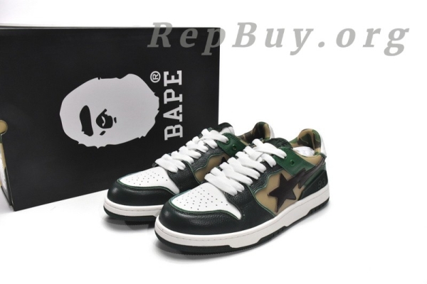 A Bathing Ape Bape Sk8 Sta Low 1G70-109-0027 - 图片 18