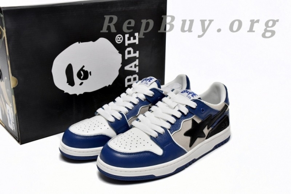 A Bathing Ape Bape Sk8 Sta Low 1G70-109-0029 - 图片 14