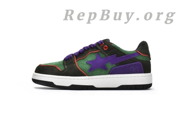 A Bathing Ape Bape Sk8 Sta Low 1G70-191-029 - 图片 2