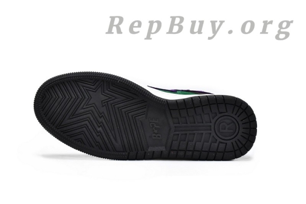 A Bathing Ape Bape Sk8 Sta Low 1G70-191-029 - 图片 4