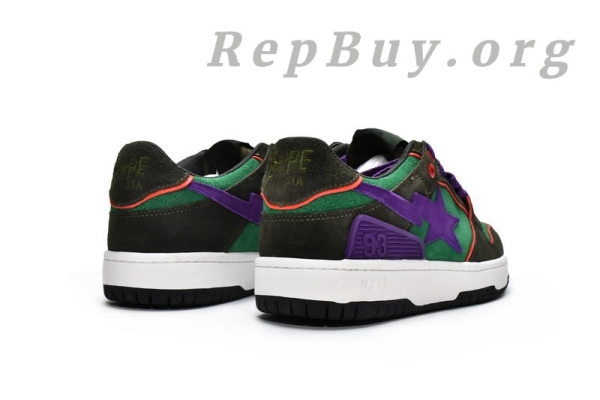 A Bathing Ape Bape Sk8 Sta Low 1G70-191-029 - 图片 3